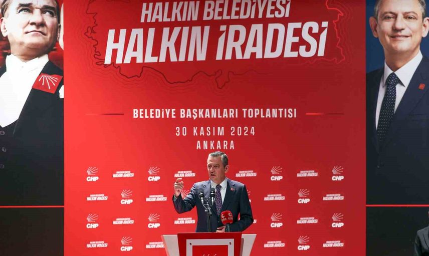 CHP'li belediye başkanlarından 5 maddelik bildiri