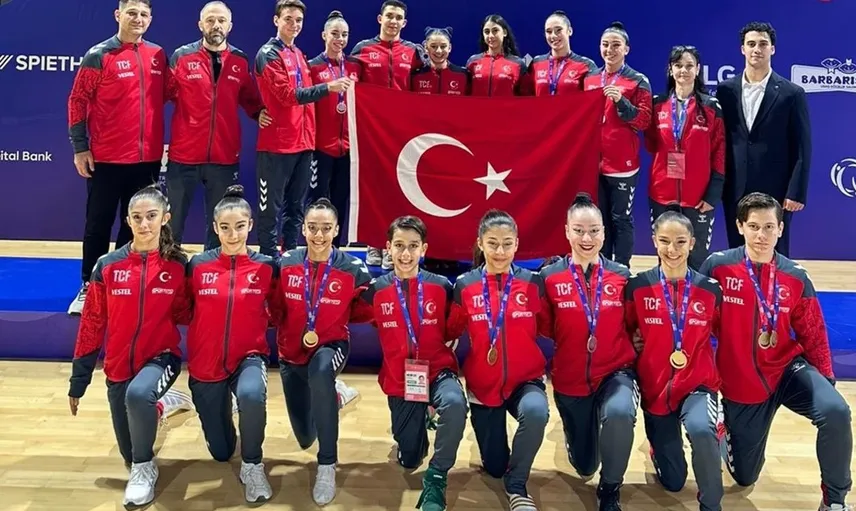 Cimnastikçiler Avrupa Gençler Şampiyonası'nda Başarı Elde Etti