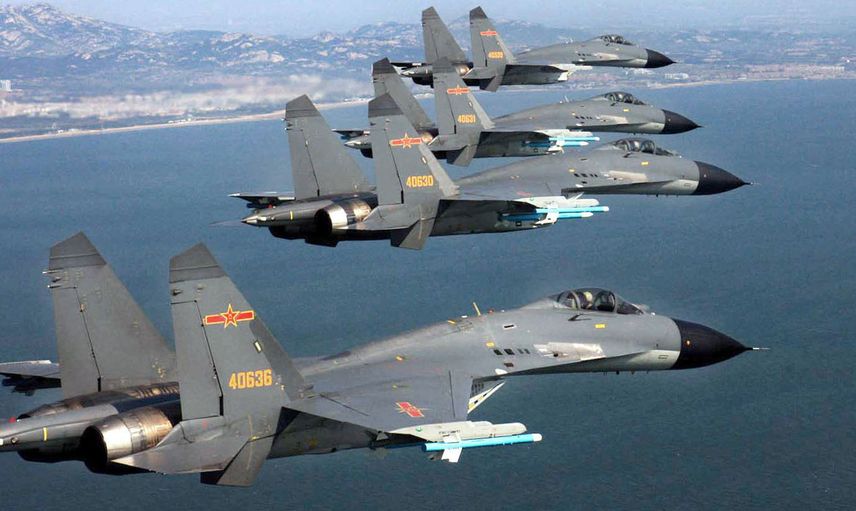 Çin Savaş Mı İstiyor? 38 Savaş Uçağı Sınırı Geçti