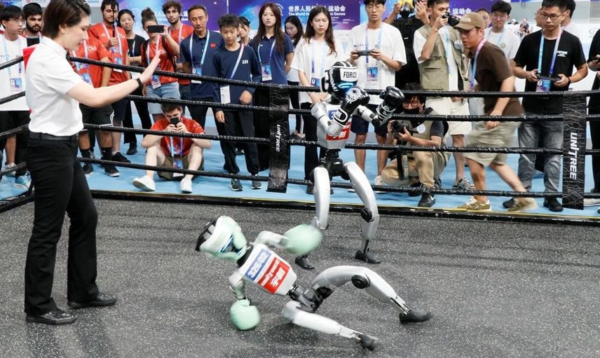 Çin'de Dünya İnsansı Robot Oyunları Finali Gerçekleşti