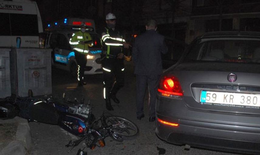 Çorlu'da Trafik Kazası: 2 Yaralı
