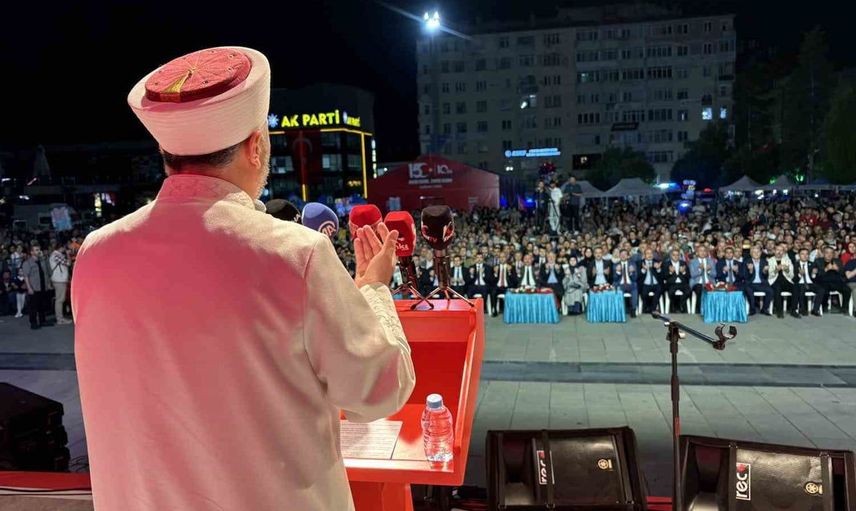 Çorum'da 15 Temmuz anma etkinliği düzenlendi