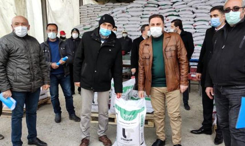 Çorum'da 153 Çiftçiye 34 Ton Nohut Tohumu Dağıtımı Yapıldı