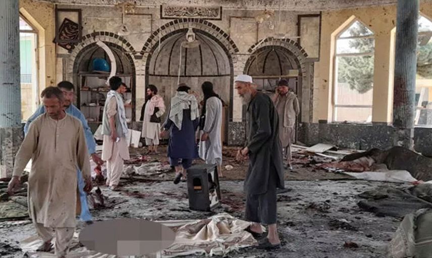 Cuma namazı çıkışı camiye bombalı saldırı: Olay yerine çok sayıda ekip sevk edildi