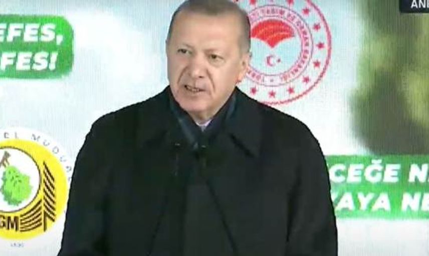 Cumhurbaşkanı Erdoğan: 14 Milyon Fidan Diktik
