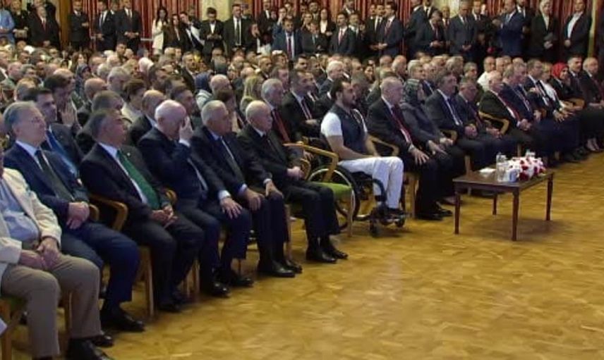 Cumhurbaşkanı Erdoğan, 15 Temmuz anma programında duygusal anlar yaşadı