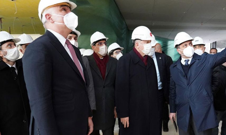 Cumhurbaşkanı Erdoğan AKM Ve Taksim Camii'ni Ziyaret Etti