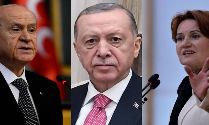 Cumhurbaşkanı Erdoğan, Bahçeli ve Akşener ile bir araya geldi: Gündemde terörle mücadele yer aldı