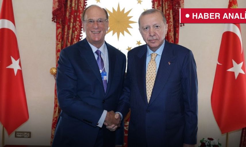 Cumhurbaşkanı Erdoğan, BlackRock CEO’su Larry Fink’i Kabul Etti
