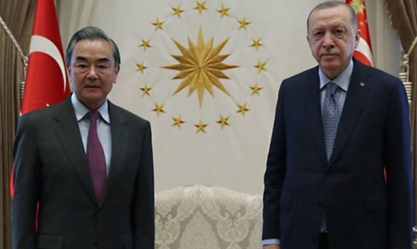 Cumhurbaşkanı Erdoğan Çin Dışişleri Bakanı ile Görüştü
