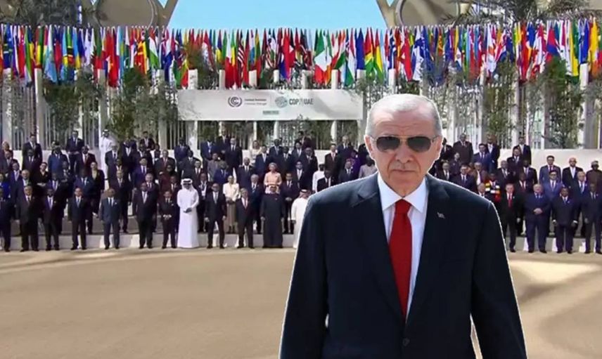 Cumhurbaşkanı Erdoğan Dünya İklim Eylemi Zirvesi'ne katıldı: Zirvede aile fotoğrafı çekildi