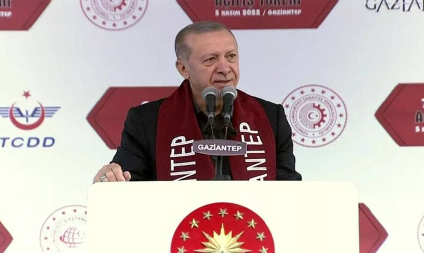 Cumhurbaşkanı Erdoğan Gaziantep’te konuştu: Gaziray yılbaşına kadar ücretsiz olacak