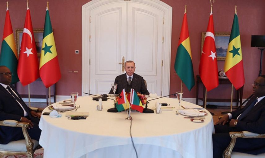 Cumhurbaşkanı Erdoğan, Gine ve Senagal Liderleriyle Görüştü