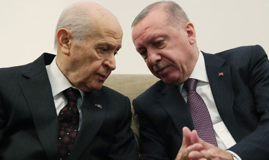 Cumhurbaşkanı Erdoğan ile Devlet Bahçeli Görüştü
