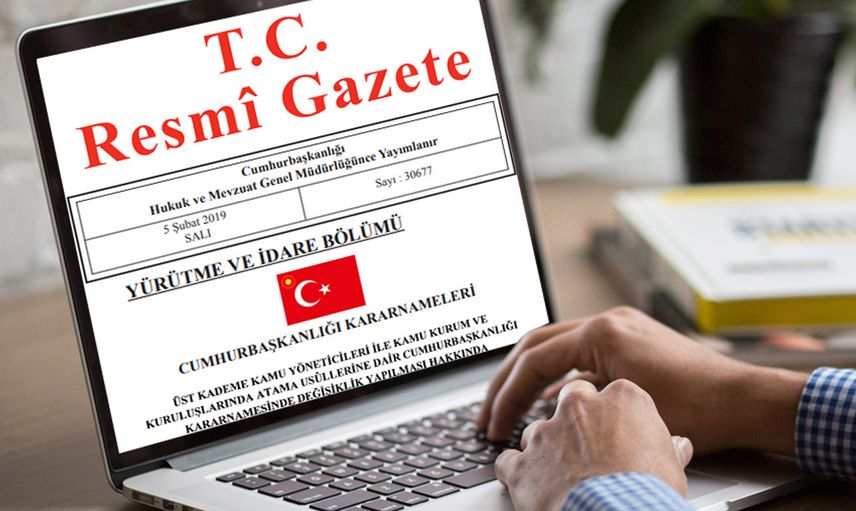 Cumhurbaşkanı Erdoğan İmzasıyla Atama Kararları Resmi Gazete'de Yayımlandı!