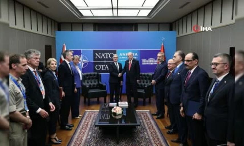 Cumhurbaşkanı Erdoğan, İngiltere Başbakanı Starmer ile görüştü