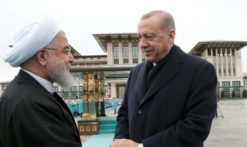 Cumhurbaşkanı Erdoğan, İranlı Mevkidaşını Resmi Törenle Karşıladı