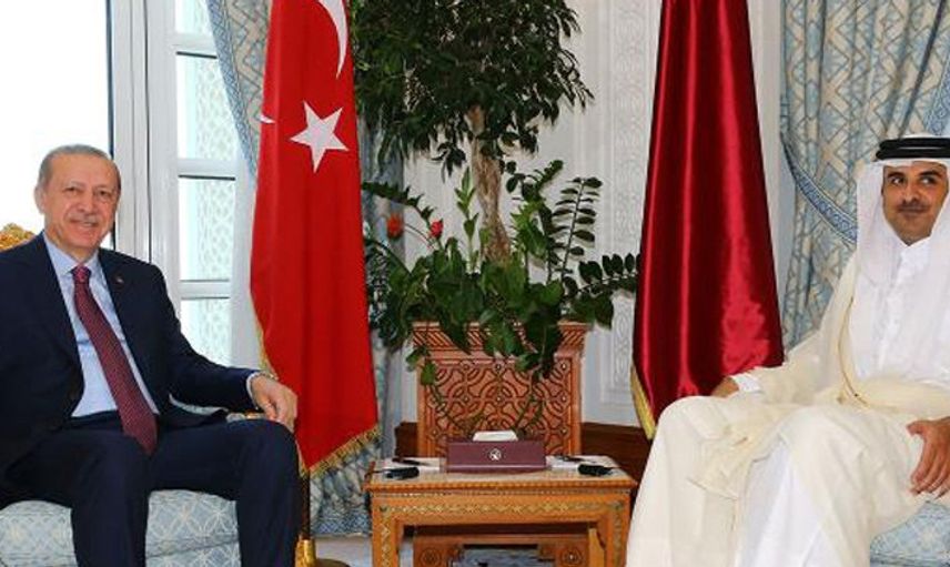 Cumhurbaşkanı Erdoğan Katar Emiri Al Sani İle Telefonda Görüştü