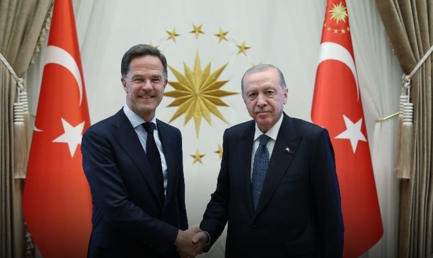 Cumhurbaşkanı Erdoğan, NATO Genel Sekreteri Rutte'yi kabul etti