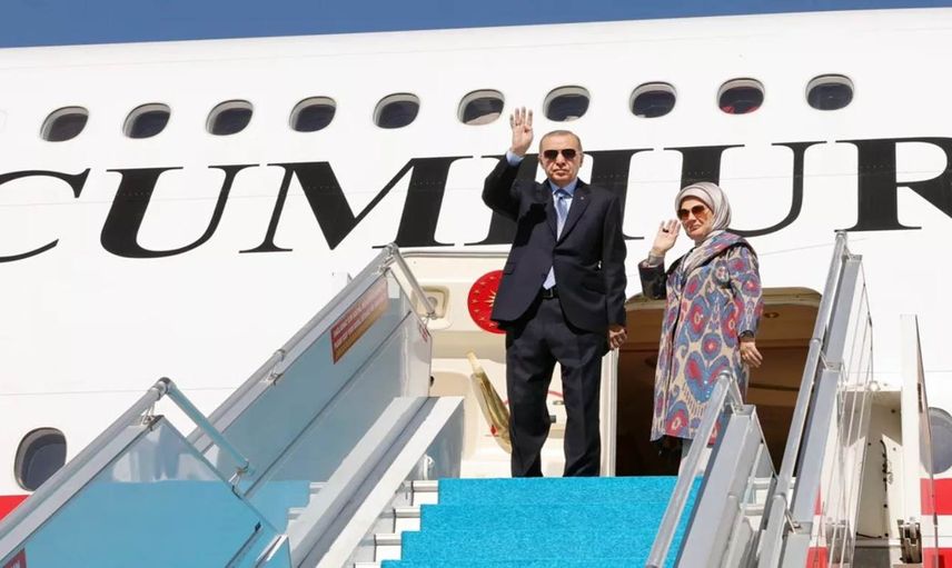 Cumhurbaşkanı Erdoğan Özbekistan’da: Şanghay İşbirliği Örgütü Zirvesi’ne katılacak
