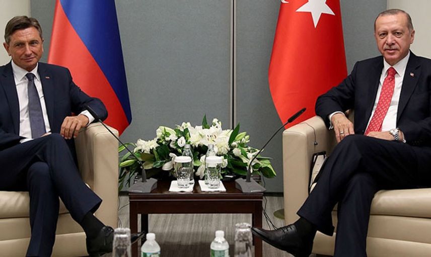 Cumhurbaşkanı Erdoğan Slovenya Cumhurbaşkanı Pahor İle Telefonda Görüştü