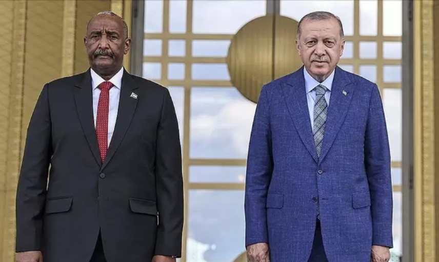 Cumhurbaşkanı Erdoğan ve Sudan Egemenlik Konseyi Başkanı Burhan Telefonda Görüştü