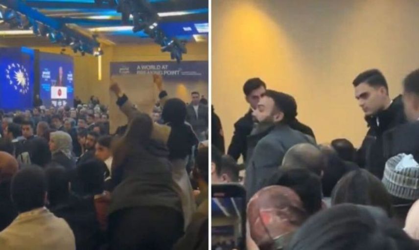 Cumhurbaşkanı Erdoğan'a İsrail protestosunda 9 tutuklama talebi