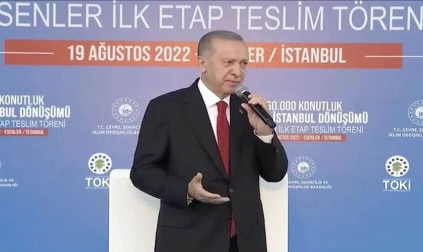 Cumhurbaşkanı Erdoğan’dan açıklama: 300 bin konut değiştirildi, 140 bin konutun dönüşümü sürüyor
