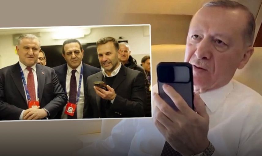 Cumhurbaşkanı Erdoğan’dan GS’e Tebrik Telefonu