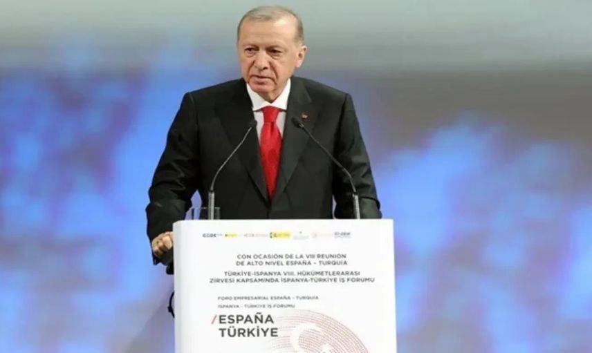 Cumhurbaşkanı Erdoğan'dan İspanya'ya Gazze teşekkürü etti! Türkiye İspanya arasında 11 anlaşma imzalandı!