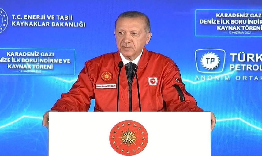 Cumhurbaşkanı Erdoğan’dan Karadeniz gazı açıklaması: Önümüzdeki sene kullanmaya başlayacağız