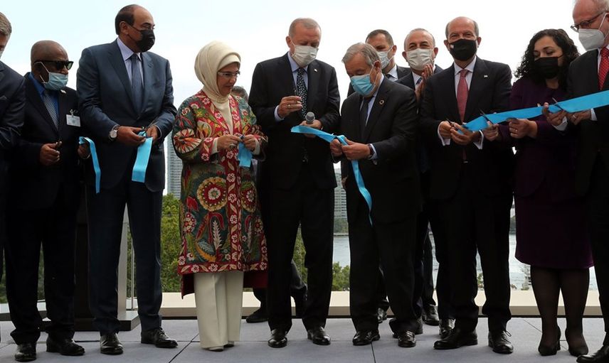 Cumhurbaşkanı Erdoğan'dan Yeni Türkevi Binası Açılış Töreni'nde Önemli Açıklama: Altını Tekrar Çiziyorum Kapımız Açık