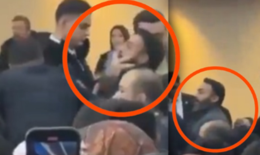 Cumhurbaşkanı Erdoğan'ı protesto etti!