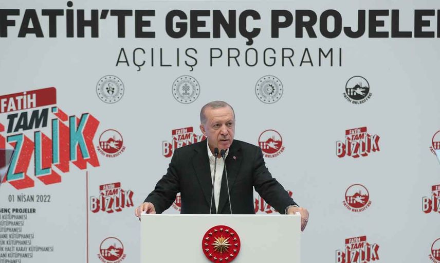 Cumhurbaşkanı Recep Tayyip Erdoğan "Fatih'te Genç Projeler" programının açılışında önemli açıklamalarda bulundu