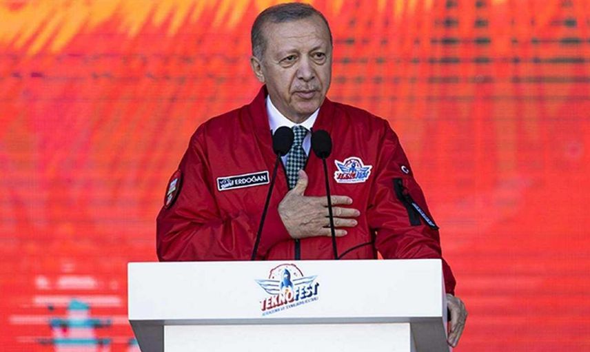 Cumhurbaşkanı Recep Tayyip Erdoğan TEKNOFEST’te gözdağı verdi: 'Bizim kimsenin toprağında gözümüz yok!'