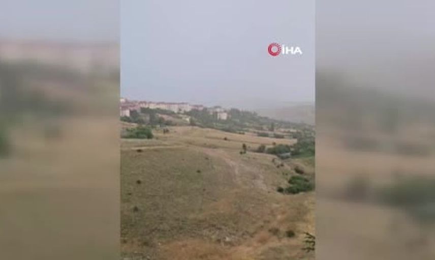 Haymana Merkez Camii'ne yıldırım düştü