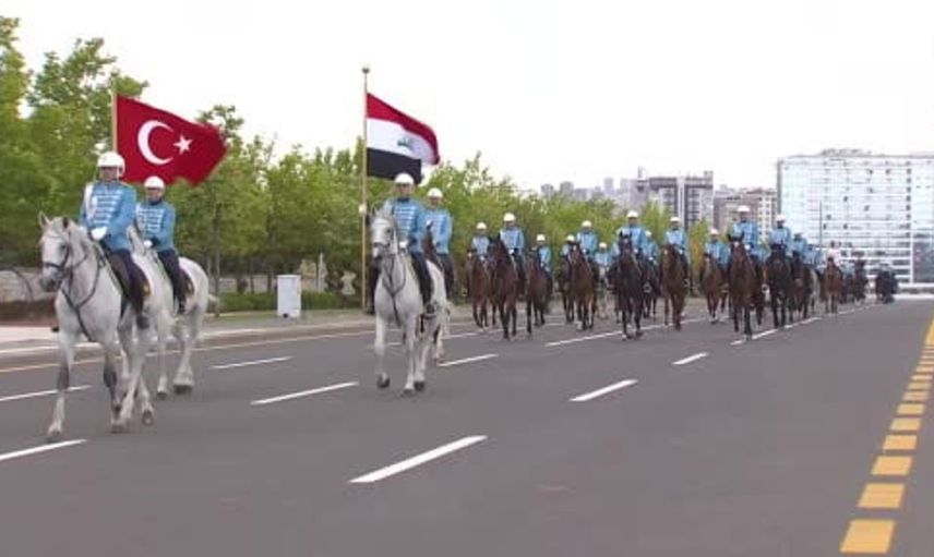Cumhurbaşkanı Erdoğan, Irak Başbakanı Zeydi’yi törenle karşıladı