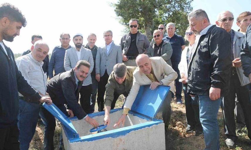 Beldağ köyünde modern sulama tesisi tarımsal üretimi artıracak