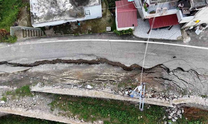 Rize'de yaşanan felaketin ardından mahalle sakini olay anlarını anlattı