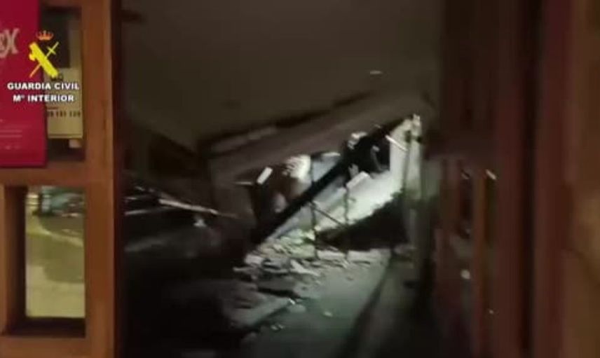 La Rioja'da bar çökmesi sonucu 12 kişi yaralandı