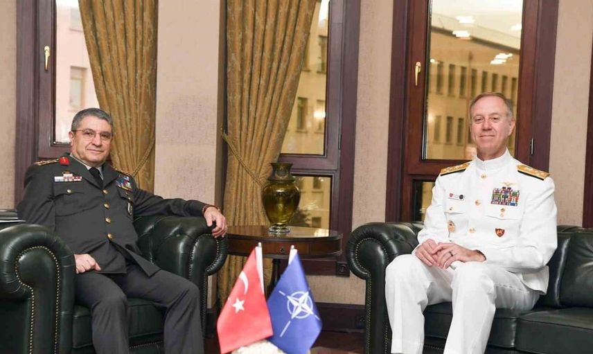 Genelkurmay Başkanı Bayraktaroğlu, NATO komutanını ağırladı