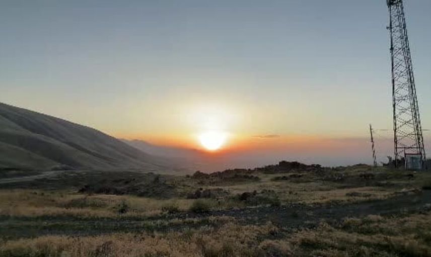 Doğu’nun K2’si gün batımında görsel şölen sundu