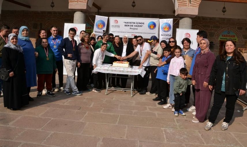 Otizmli çocuklar madalya sevinci yaşadı