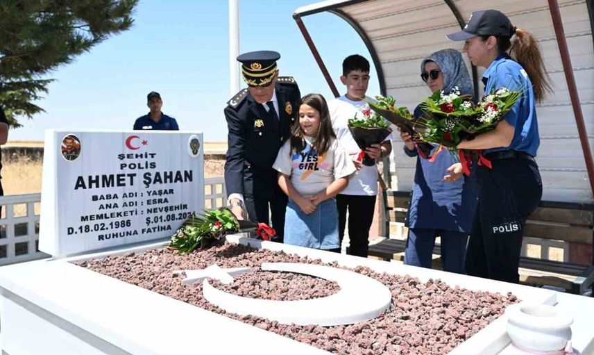 Kastamonu’da şehit düşen polis memuru, şehadetinin 2. yılında dualarla anıldı