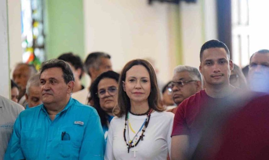 Sürgünde geçen bir yılın ardından Maria Corina Machado Venezuela'ya döndü