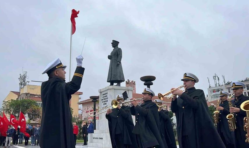 Çanakkale’de Cumhuriyet Bayramı coşkusu: Törenle başladı