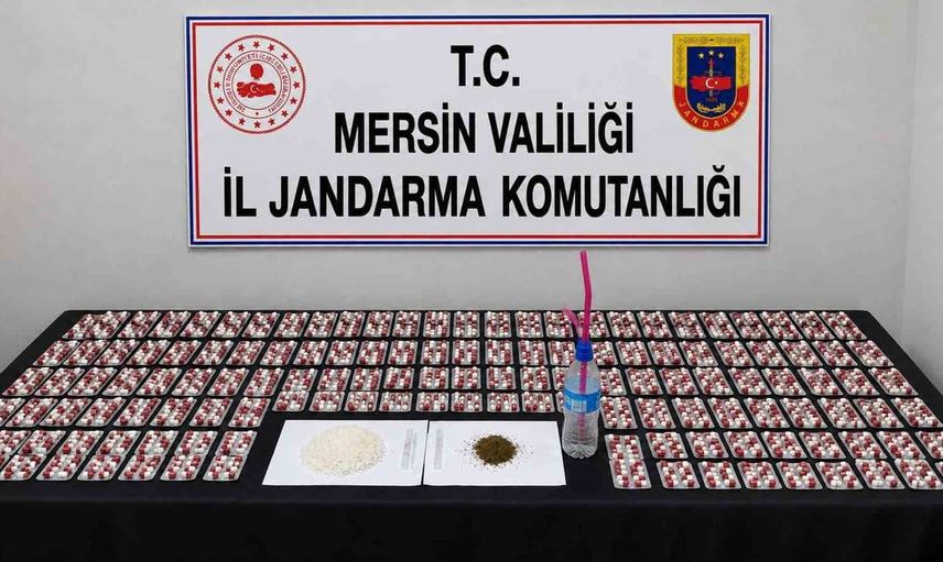 Mersin'de uyuşturucu madde ticareti yapan iki kişi tutuklandı