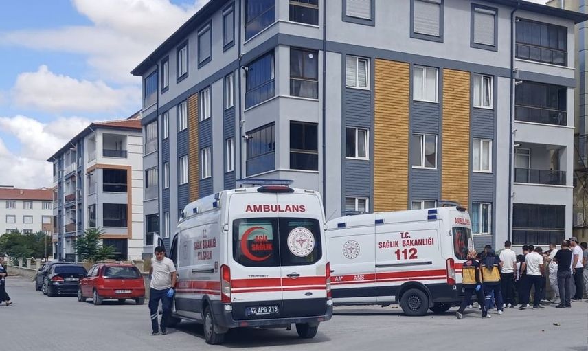Kulu'da kız isteme töreninde meşale patladı: bir kişi yaralandı