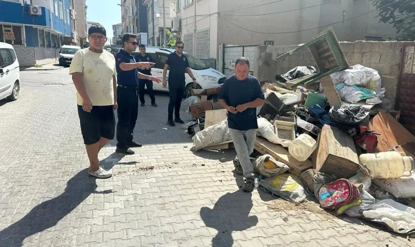 Edremit'te izinsiz atık dökümüne karşı yoğun denetim
