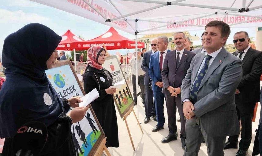 Kırıkkale'de çocuklardan Filistinli yaşıtlara destek için anlamlı etkinlik